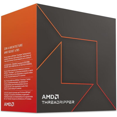 Процесор AMD Ryzen Threadripper 7960X, 24 Cores 4.2GHz (up to 5.3Ghz), Socket sTR5
