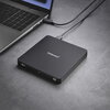 Записващо устройство  Blu- ray Slim  Intenso EOD500D,външно/external usb 3,2 черен цвят
