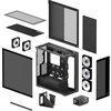 Кутия за компютър Arctic Xtender VG - Black Mid-Tower