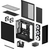 Кутия за компютър Arctic Xtender VG Mirror - Black Mid-Tower