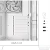 Кутия ASUS A32 PLUS Tempered Glass + 4 ARGB Вентилатора - White