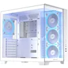 Кутия ASUS A32 PLUS Tempered Glass + 4 ARGB Вентилатора - White