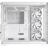 Кутия ASUS A32 PLUS Tempered Glass + 4 ARGB Вентилатора - White