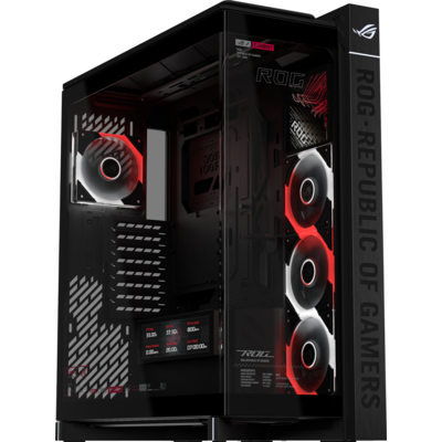 Кутия ASUS ROG CRONOX ARGB E-ATX Mid-Tower - Black