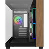 Кутия CoolerMaster Elite 481 Wood - Черна
