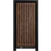 Кутия Corsair Frame 4000D Wood RS Mid-Tower - Black/Walnut