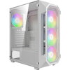 Кутия Gamdias AURA GC1 Elite White - Mesh RGB