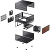 Кутия Jonsbo N5 NAS E-ATX - Black