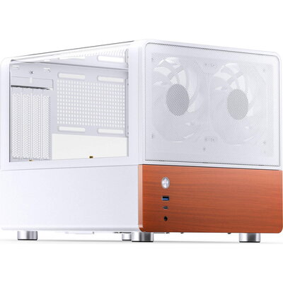 Кутия Jonsbo V12 Micro-ATX - Бяла
