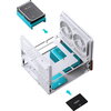 Кутия Jonsbo V12 Micro-ATX - Бяла
