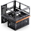 Кутия Jonsbo N6 NAS Micro-ATX - Black