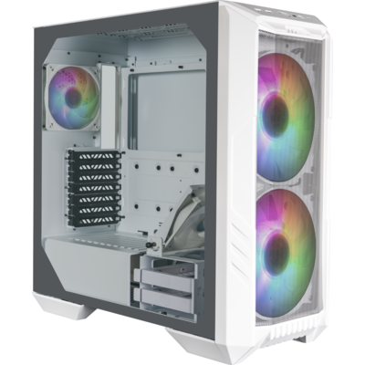 Кутия Cooler Master HAF 500 White