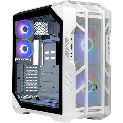 Кутия Cooler Master HAF 700 Mesh White ARGB