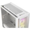 Кутия Corsair iCUE 5000D RGB Airflow Mid Tower, Tempered Glass, Бял