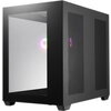 Кутия FSP CMT380 Black ARGB TG, ATX Mid Tower, Черна