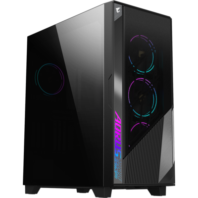 Кутия Gigabyte AORUS AC500 ST Tempered Glass RGB Fusion 2.0 Mid Tower