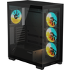 Кутия Gigabyte C500 PANORAMIC Stealth Black - Mid-Tower