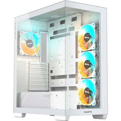 Кутия Gigabyte C500 PANORAMIC Stealth Ice - Mid-Tower