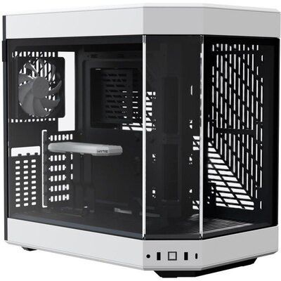 Кутия HYTE Y60 Tempered Glass, Mid-Tower, Бяло и Черно