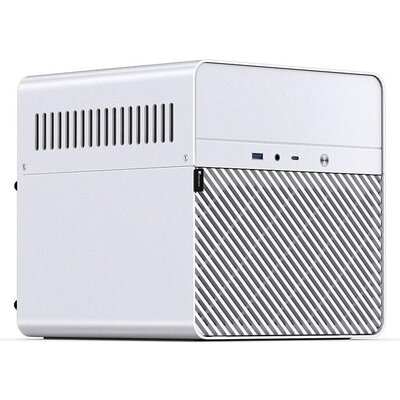 Кутия Jonsbo N2, Mini-ITX, Бяла