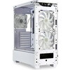 Кутия Lian Li LANCOOL 205 Mesh Mid-Tower, Tempered Glass, Бяло