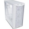 Кутия Lian Li LANCOOL III Mid-Tower, Tempered Glass, Бяла