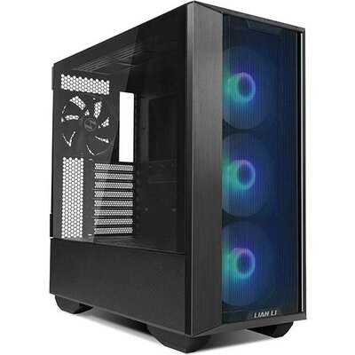 Кутия Lian Li LANCOOL III RGB Mid-Tower, Tempered Glass, Бяла