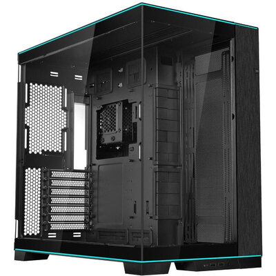 Кутия Lian Li PC-O11 Dynamic EVO RGB Mid-Tower, TG, Черна