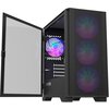 Кутия MONTECH AIR 100 ARGB, TG, Micro-ATX Черна