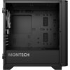 Кутия MONTECH AIR 100 ARGB, TG, Micro-ATX Черна