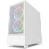 Кутия NZXT H5 Flow Matte White, Mid-Tower