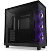 Кутия NZXT H6 Flow RGB Matte Black - Middle Tower