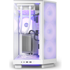 Кутия NZXT H6 Flow RGB Matte White - Middle Tower