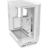 Кутия NZXT H6 Flow RGB Matte White - Middle Tower