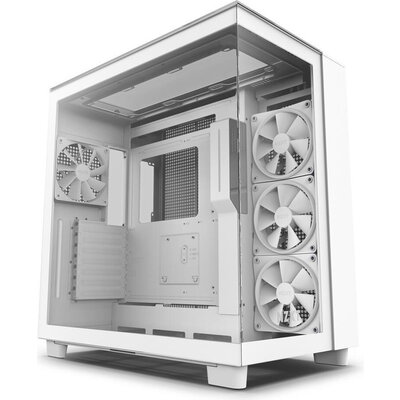 Кутия NZXT H9 Elite Matte White - Middle Tower