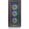 Кутия Thermaltake Versa T27 TG ARGB, Tempered Glass, Mid-Tower, Black