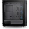 Кутия Thermaltake Versa T27 TG ARGB, Tempered Glass, Mid-Tower, Black