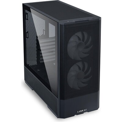Кутия Lian Li LANCOOL 207 Mid-Tower, Tempered Glass, Черно