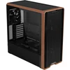 Кутия Lian-Li LANCOOL 217 Mid-Tower, Tempered Glass, Wood-Black