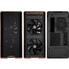 Кутия Lian-Li LANCOOL 217 Mid-Tower, Tempered Glass, Wood-Black