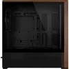Кутия Lian-Li LANCOOL 217 Mid-Tower, Tempered Glass, Wood-Black