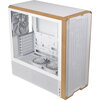 Кутия Lian-Li LANCOOL 217 Mid-Tower, Tempered Glass, Wood-White