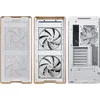 Кутия Lian-Li LANCOOL 217 Mid-Tower, Tempered Glass, Wood-White