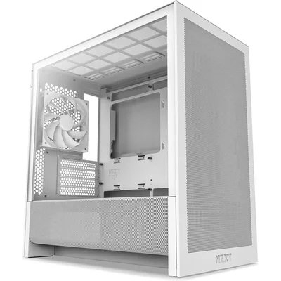Кутия NZXT H3 Flow 2025 All White Micro-ATX Tower