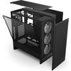 Кутия NZXT H5 Flow RGB 2024 Black, Mid-Tower