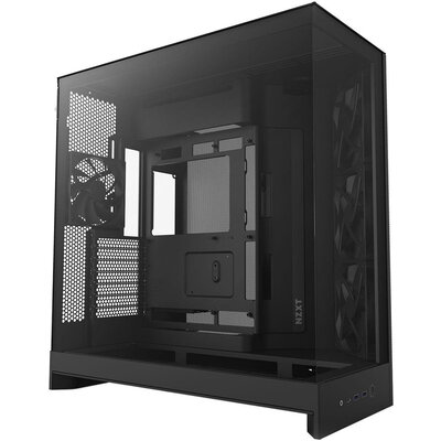 Кутия NZXT H9 Flow Dual-Chamber - Matte Black