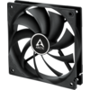 Комплект вентилатори ARCTIC F12 PWM 120 мм, 5 броя, Черен