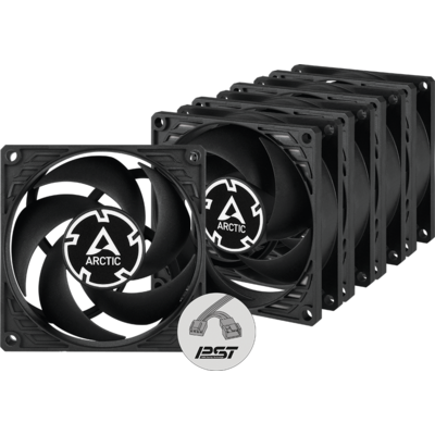 Комплект вентилатори 3-pack ARCTIC P8 80mm PWM PST