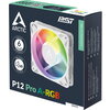 Вентилатор ARCTIC P12 Pro White A-RGB 120mm PWM