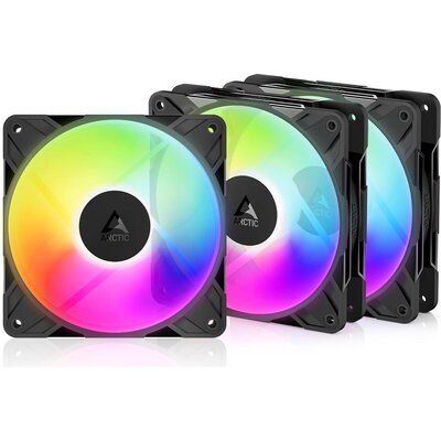 Комплект вентилатори 3-pack ARCTIC P12 Reverse Pro A-RGB 120mm PWM